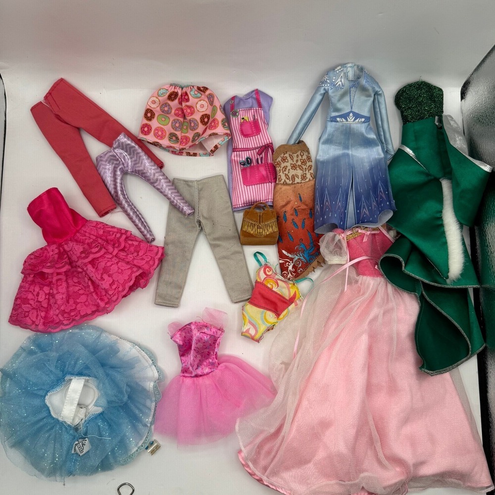 Fashion Doll Clothes Lot Kids 11.5in Multicolor Princess Casual Outfits